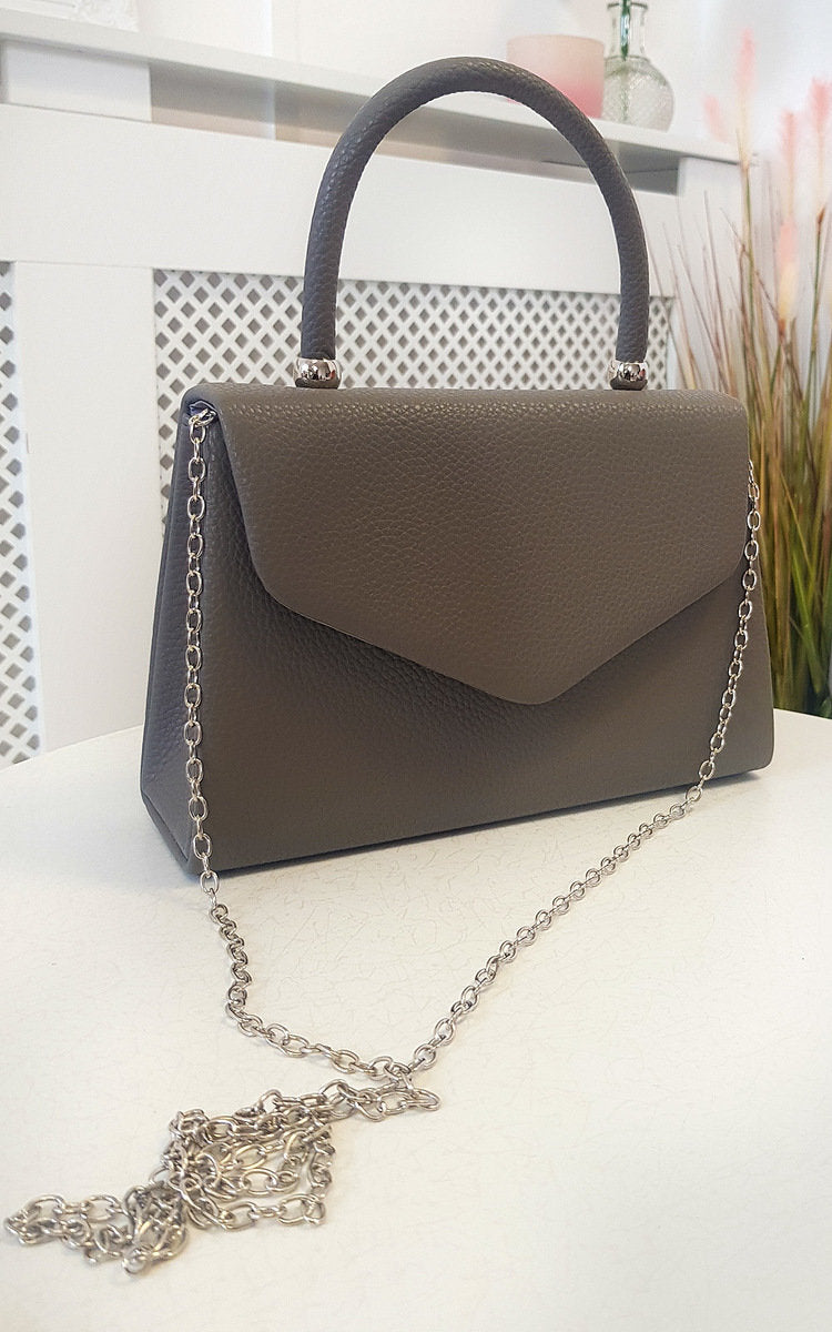 Faux Leather Handbag Moda