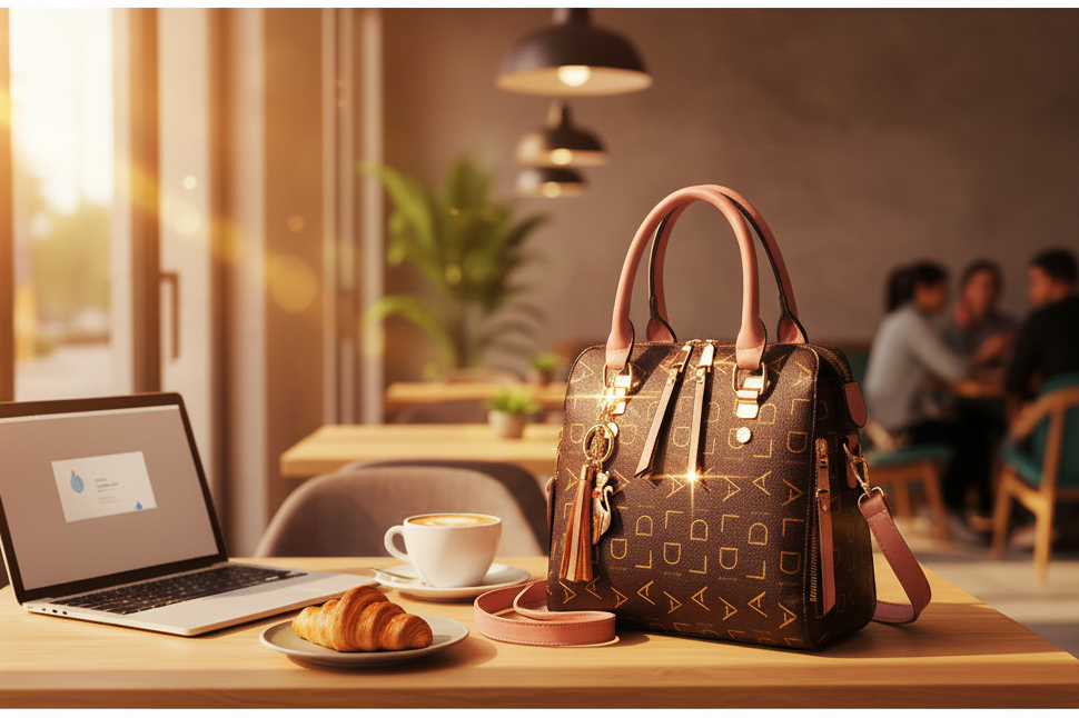 Vento Marea PU Leather Crossbody Tote Classy’s